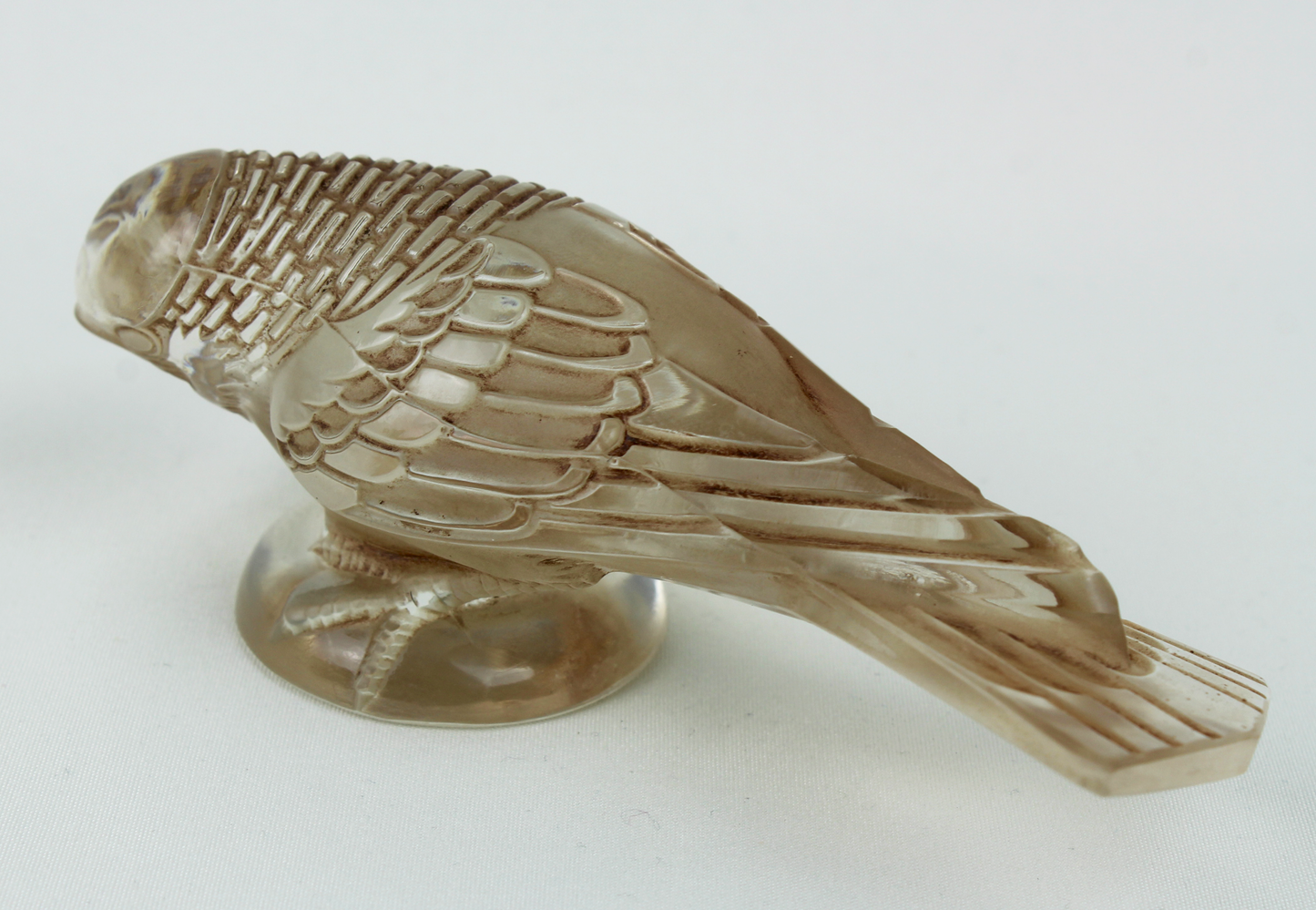 René Lalique ‘Chardonneret’ Timide Paperweight