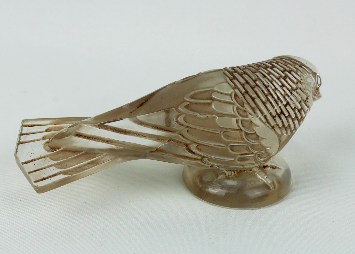 René Lalique ‘Chardonneret’ Timide Paperweight
