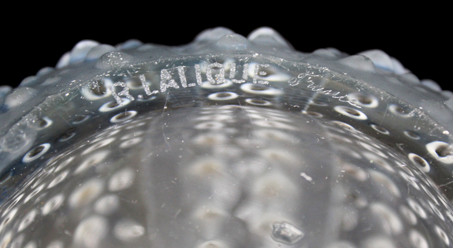 René Lalique Oursin Vase