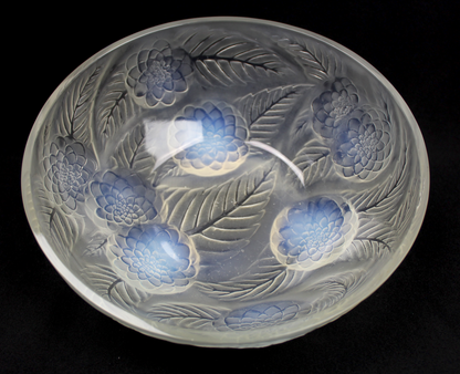 René Lalique Dahlias Bowl