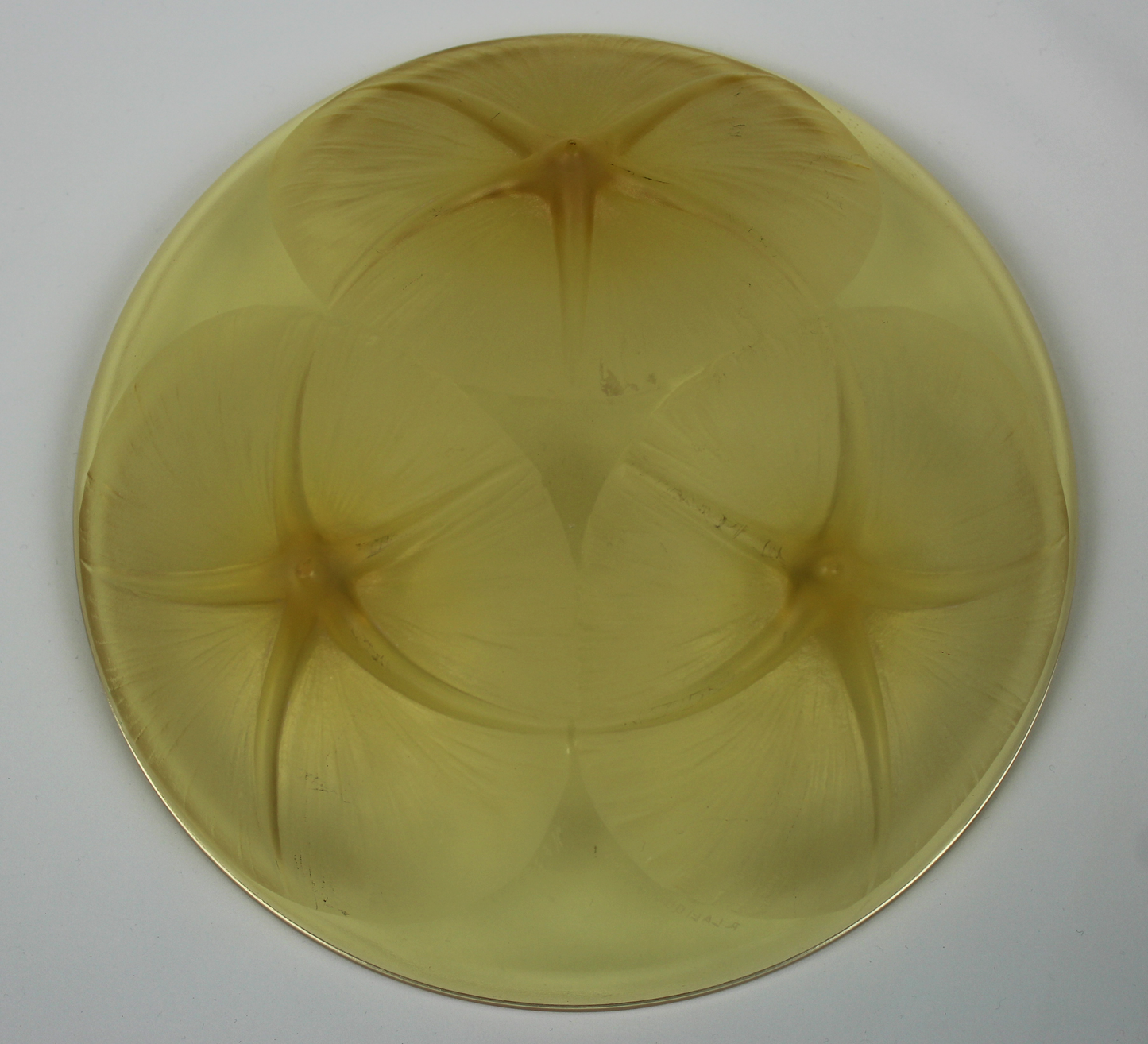 René Lalique Amber Volubilis Bowl