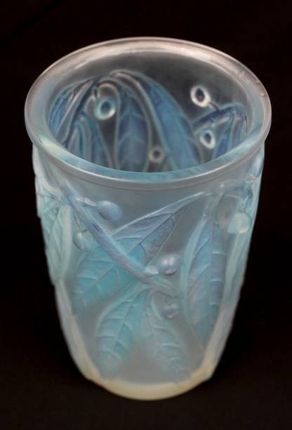 René Lalique 'Lauriers' Vase