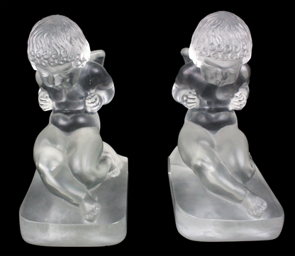 René Lalique ‘Amour’ Bookends