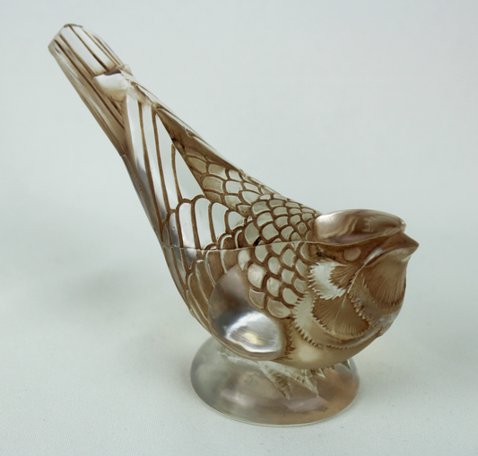René Lalique ‘Chardonneret’ Hardi Paperweight