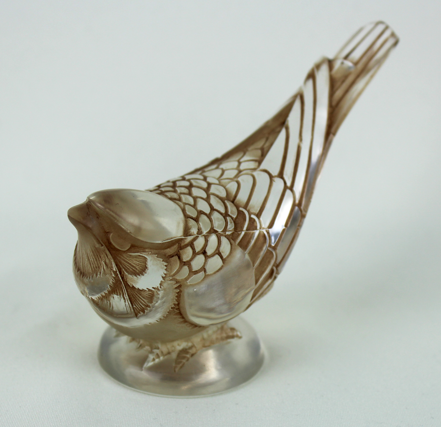 René Lalique ‘Chardonneret’ Hardi Paperweight