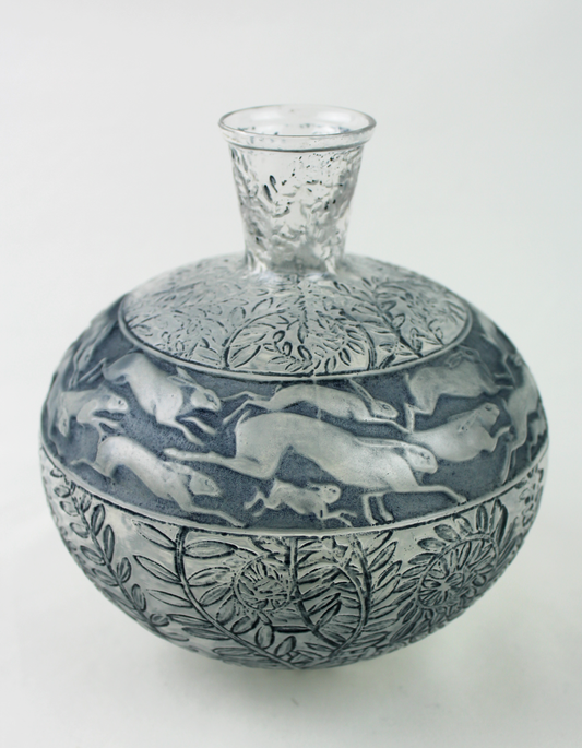 René Lalique ‘Lièvre’ Vase