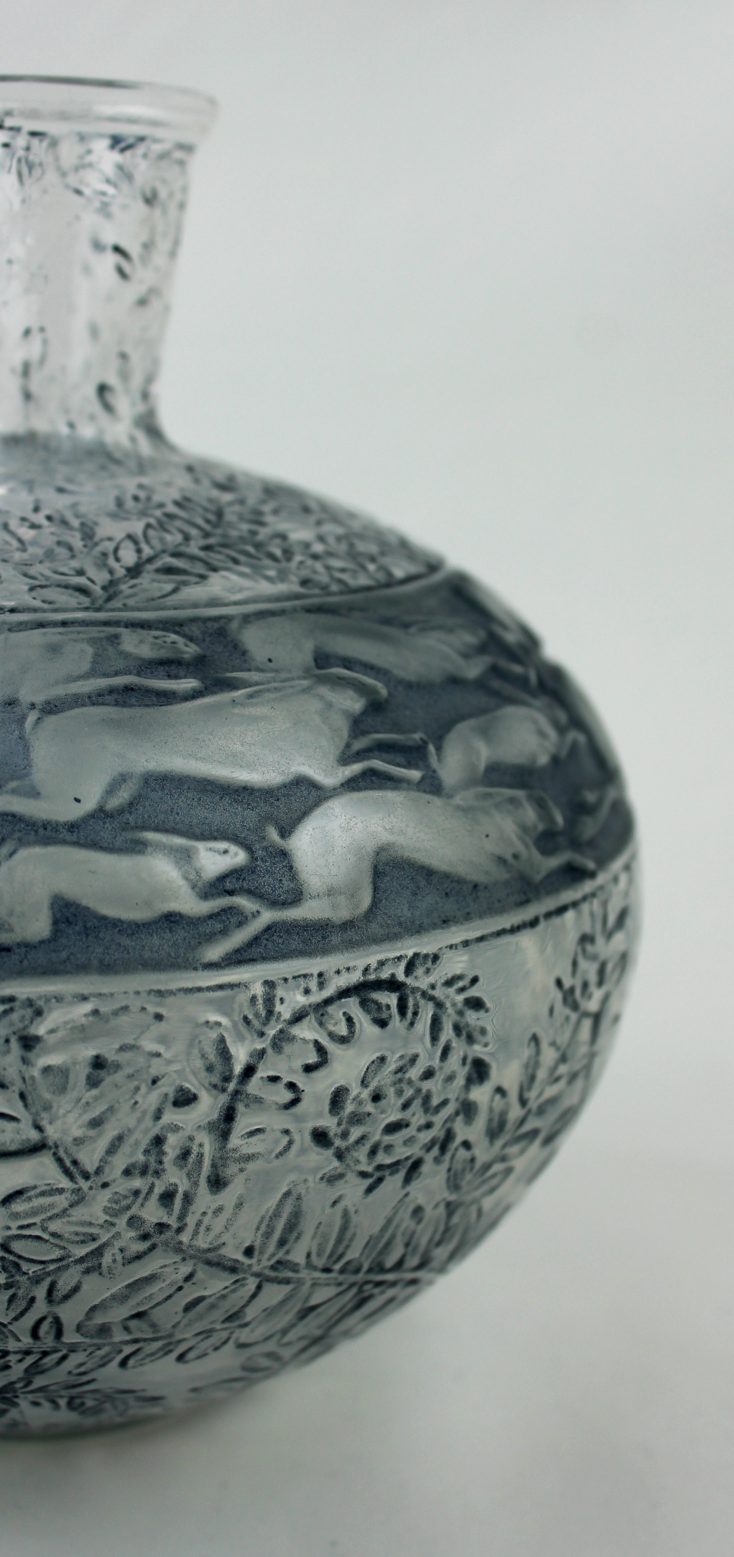 René Lalique ‘Lièvre’ Vase