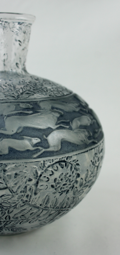 René Lalique ‘Lièvre’ Vase