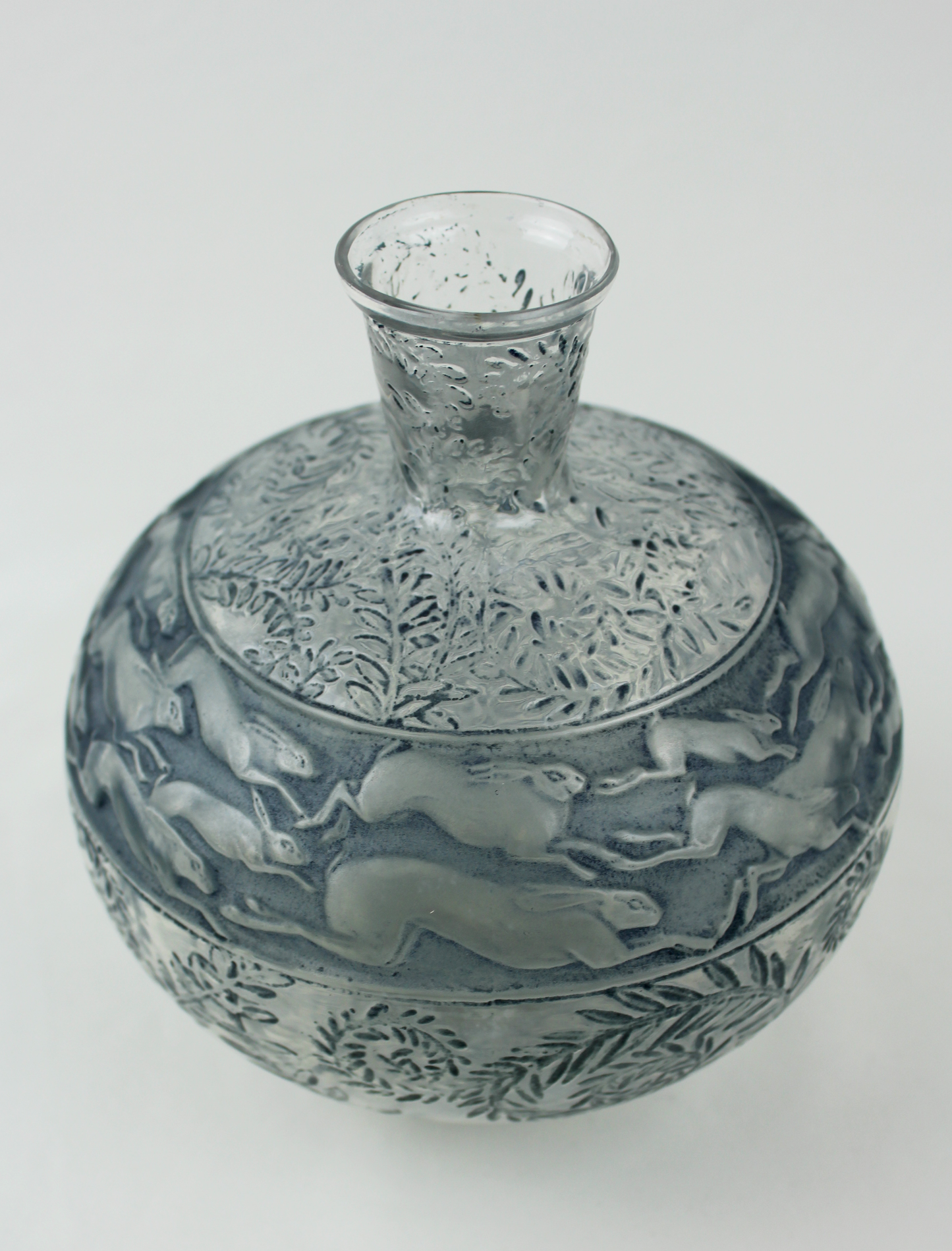 René Lalique ‘Lièvre’ Vase
