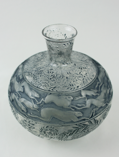 René Lalique ‘Lièvre’ Vase
