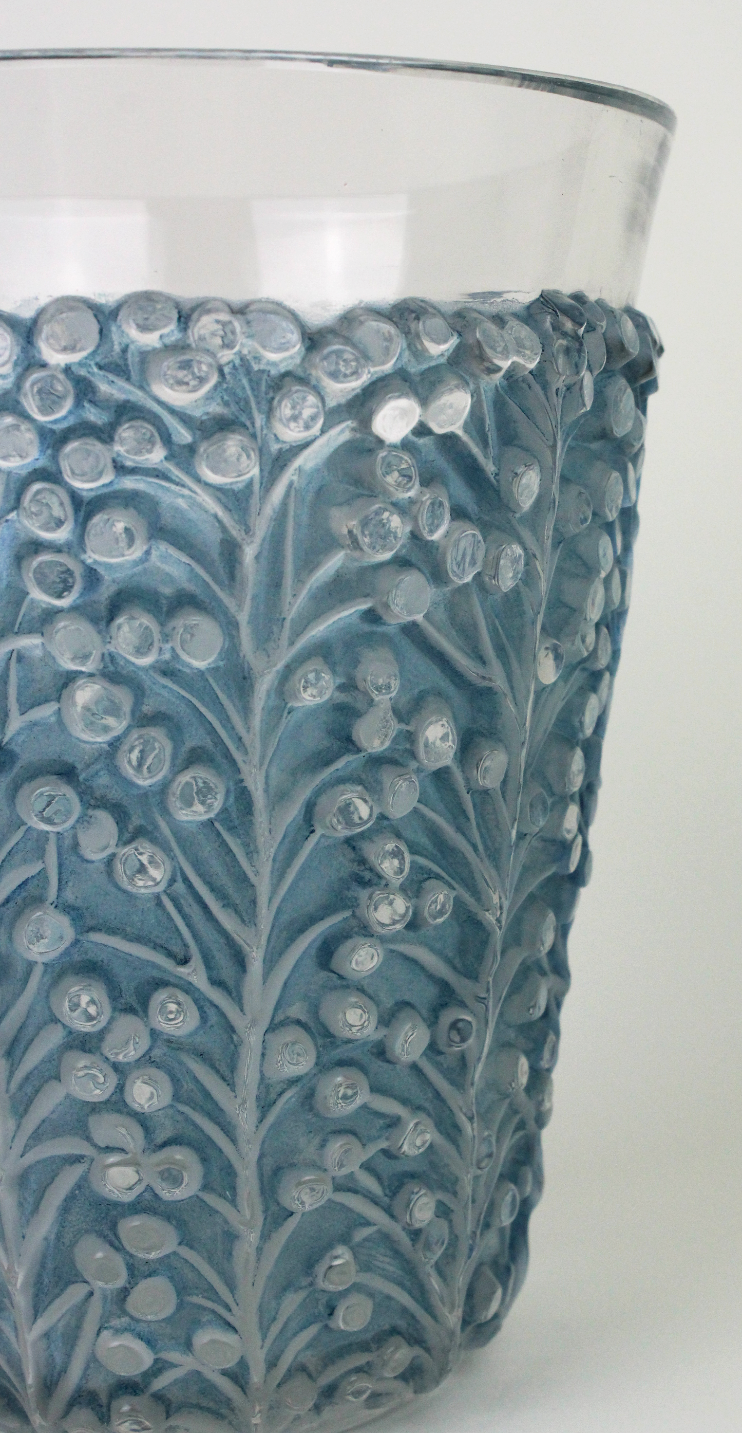 René Lalique Saint Tropez Glass Vase