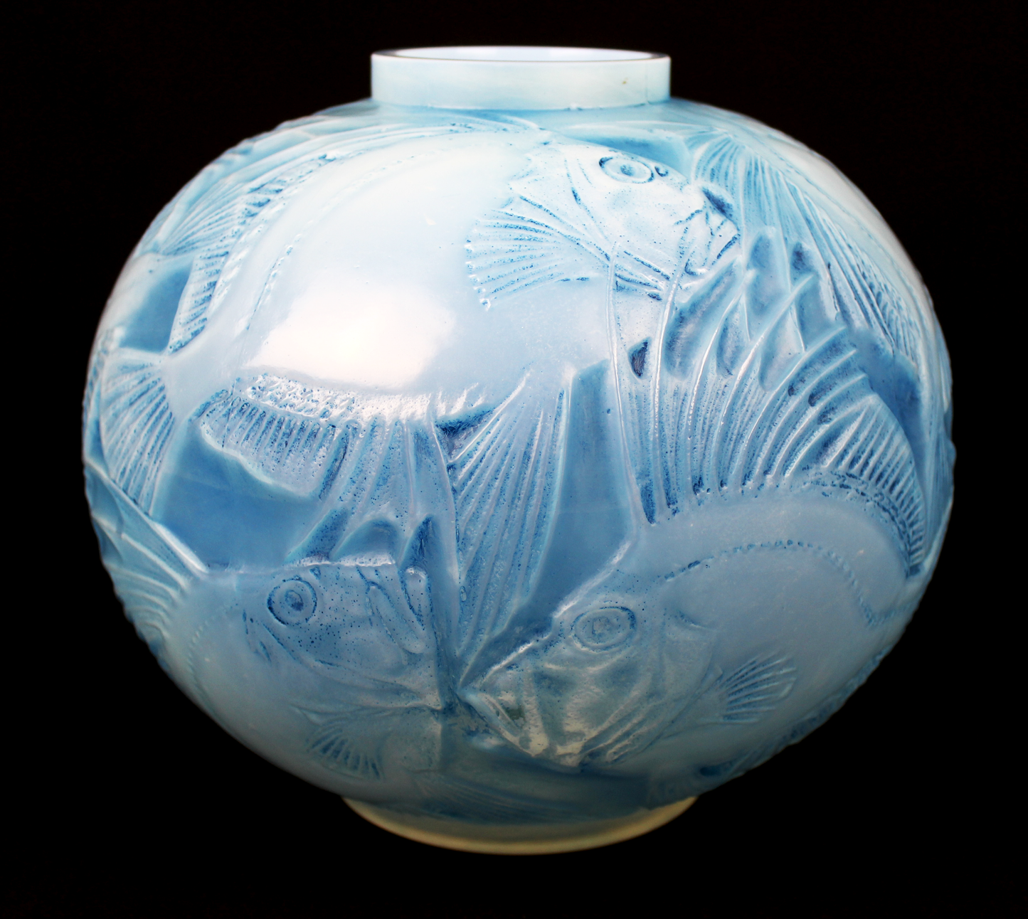 René Lalique Poissons Vase