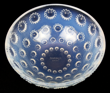 René Lalique Asters No. 5 Opalescent Bowl