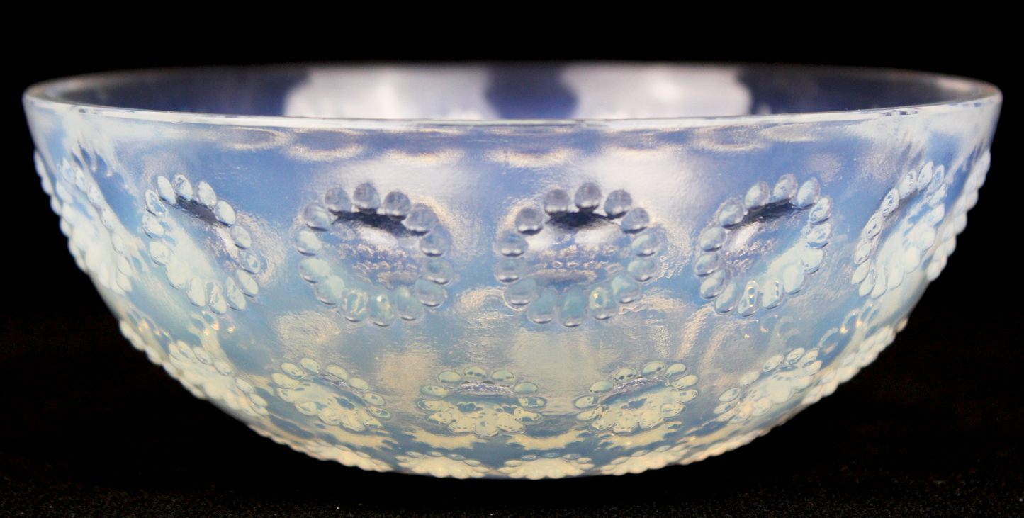 René Lalique Asters No. 5 Opalescent Bowl